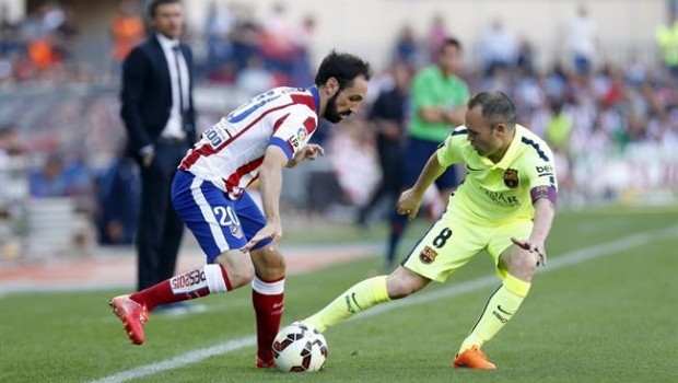 ep atleticomadrid - barcelona juanfran amagatratarsuperariniesta