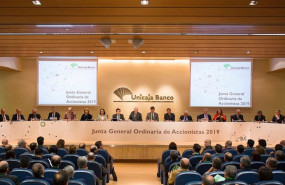 ep av-accionistasunicaja banco aprueban cuentas2018 primer ejercicio completocotizadasubidadividendo