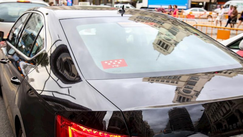 Coche con licencia de VTC | RICARDO RUBIO/EUROPA PRESS - Archivo ep coche con licencia de vtc