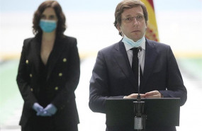 ep el alcalde de madrid jose luis martinez almeida interviene en el acto de clausura de la morgue