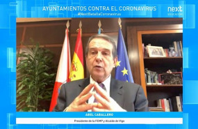 ep el alcalde de vigo y presidente de la femp abel caballero durante una entrevista en el foro next