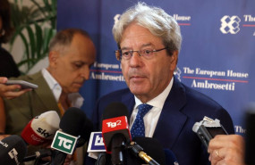 ep el comisario de economia de la ue paolo gentiloni en el foro ambrosetti en cernobbio italia