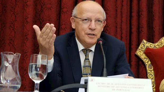 ep el ministro de asuntos exteriores de portugal augusto santos silva