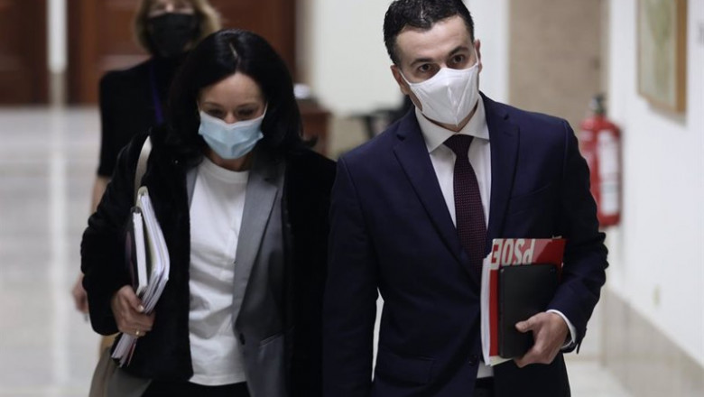 El portavoz del Grupo Parlamentario Socialista en el Congreso de los Diputados, Héctor Gómez, se dirige a una Junta de Portavoces en el Congreso | Eduardo Parra - Europa Press ep el portavoz del grupo parlamentario socialista en el congreso de los diputados hector gomez se
