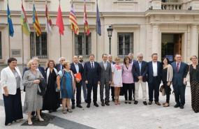 ep el presidente de la comunidad valenciana ximo puig con el ministro de ciencia pedro duque y