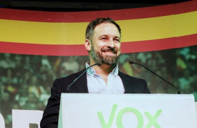 ep el presidente de vox y candidato presidencial santiago abascal interviene en el acto central del