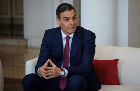 ep el presidente del gobierno pedro sanchez mantiene un encuentro con representantes del mundo del