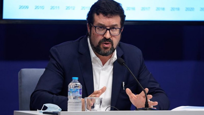 ep el secretario de estado de empleo y economia social joaquin perez rey durante la presentacion de