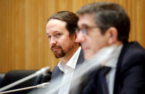 ep el vicepresidente segundo del gobierno pablo iglesias i y el presidente de la comision para la