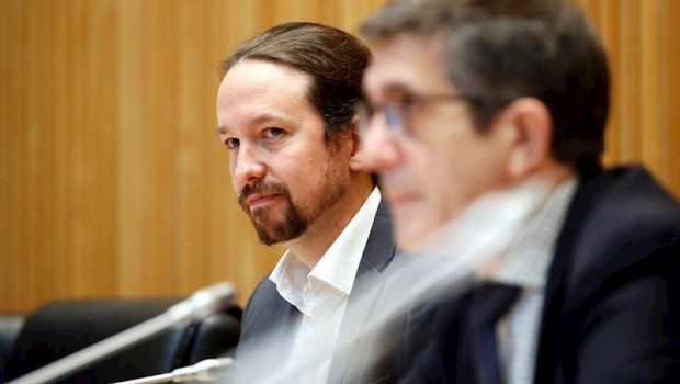 ep el vicepresidente segundo del gobierno pablo iglesias i y el presidente de la comision para la
