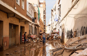 ep estragos ocasionados por la dana a 5 de noviembre de 2024 en catarroja valencia comunidad