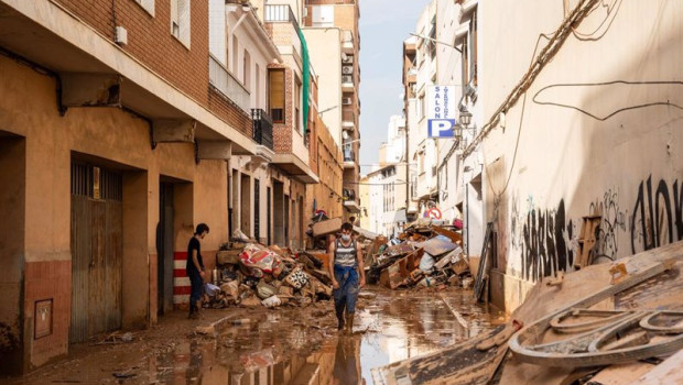 ep estragos ocasionados por la dana a 5 de noviembre de 2024 en catarroja valencia comunidad