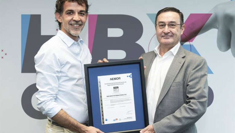 ep hbx group obtiene la certificacion iso 27001 de aenor