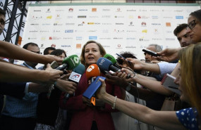ep la ministraeconomiaempresafunciones nadia calvino ofrece declaracioneslos medioscomunicacionparticiparel digitales summit 2019