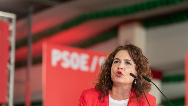 ep la ministrahaciendacabezalistapsoecongresosevilla maria jesus montero participaun acto publicosevilla