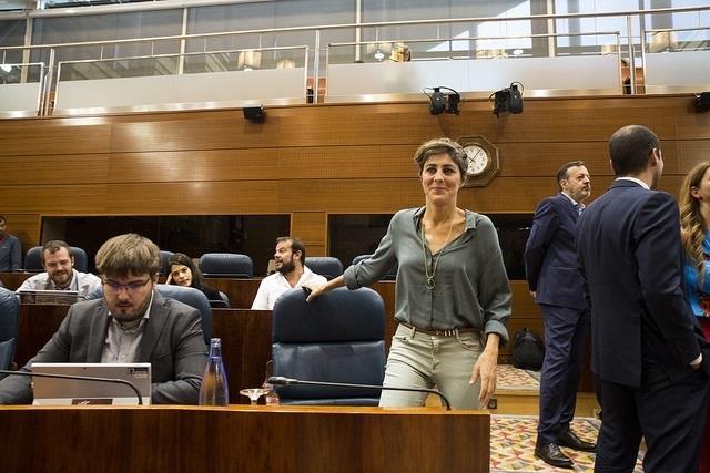 La portavoz de Podemos en la Asamblea de Madrid, Lorena Ruiz-Huerta | PODEMOS COMUNIDAD DE MADRID ep la portavozpodemosla asambleamadrid lorena ruiz-huerta
