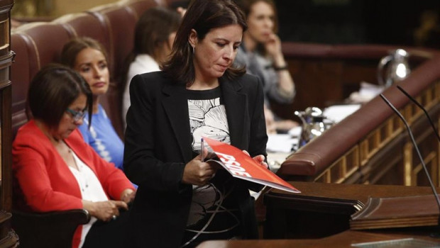 ep la portavozpsoecongresolos diputados andriana lastradediscurso previola segunda votacionla investiduracandidato socialistala presidenciagobierno