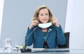 ep la vicepresidenta de asuntos economicos y transformacion digital nadia calvino se quita la