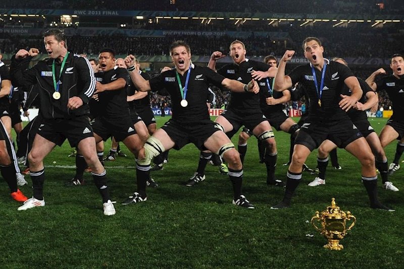 ep los all blacks de nueva zelanda celebran su haka triunfal
