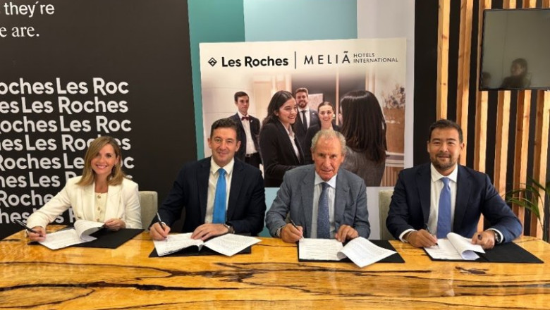 ep melia refuerza su apuesta por la formacion con una alianza con les roches