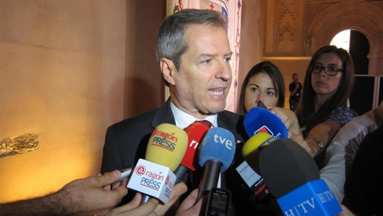 El portavoz de Cs en las Cortes de Aragón, Daniel Pérez Calvo. | EUROPA PRESS ep portavozcslas cortesaragon daniel perez calvo