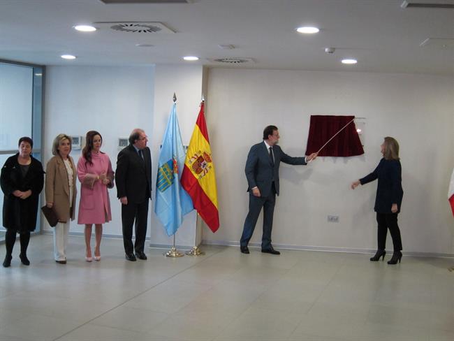 Rajoy, durante la inauguración de la nueva sede en Segovia. | EUROPA PRESS ep rajoy duranteinauguracionla nueva sedesegovia