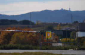 ep vallas para cortar el paso de los agents rurals de los mossos desquadra en las zonas restringidas