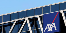 le logo de l assureur axa a bruxelles en belgique 