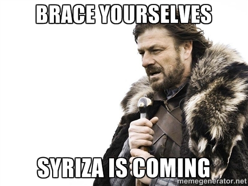 Syriza is coming