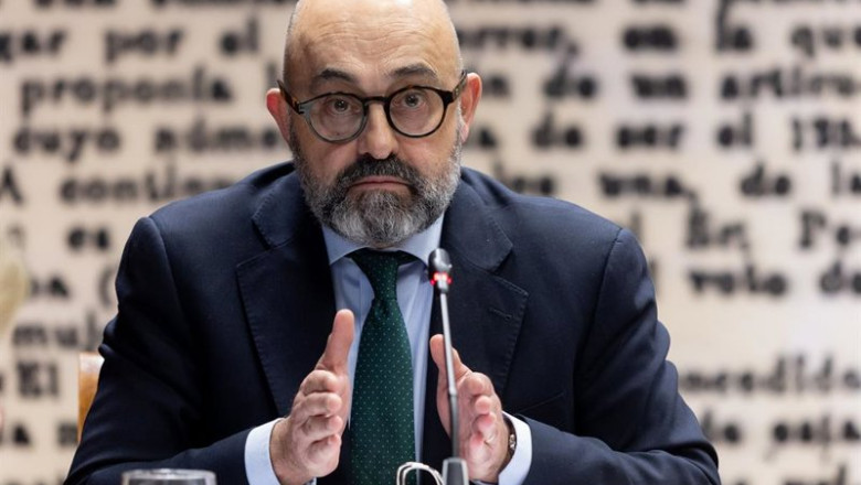 ep archivo   el presidente de adif luis pedro marco de la pena durante su comparecencia ante la