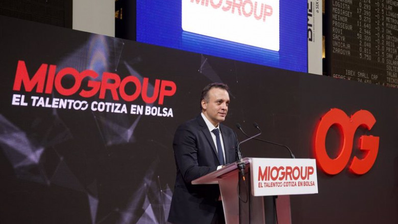 Archivo - El presidente de Miogroup, Yago Arbeloa, tras la salida a bolsa de la consultora | MIOGROUP - Archivo ep archivo el presidente de miogroup yago arbeloa tras la salida a bolsa de la consultora