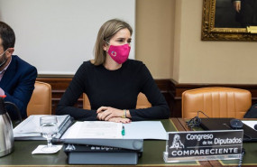 ep archivo   el secretaria de estado de energia sara aagesen munoz a su llegada a una comision de