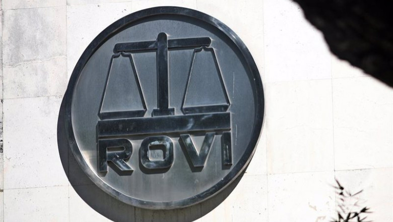 ep archivo logo de los laboratorios farmaceuticos rovi en sus oficinas en madrid espana a 31 de ep archivo logo de los laboratorios farmaceuticos rovi en sus oficinas en madrid espana a 31 de