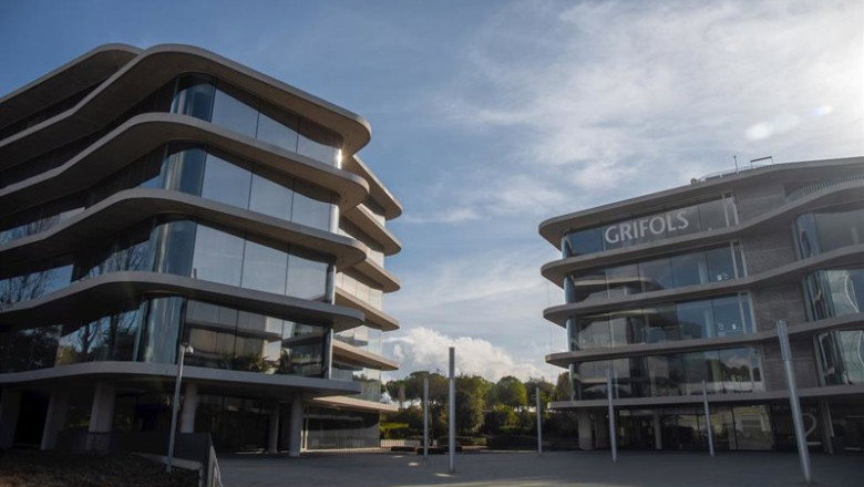 ep archivo   sede de grifols en sant cugat del valls barcelona cataluna espana