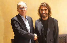 ep de dcha a izda el consejero delegado de iberia luis gallego y el consejero delegado de globalia