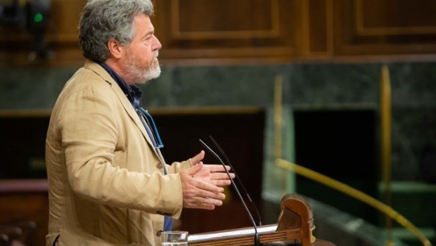 ep el diputado de equo juantxo lopez de uralde en una de sus intervenciones en el congreso 20200507180003