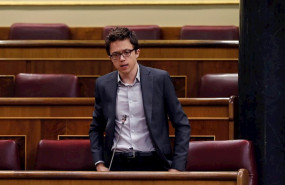ep el lider de mas pais inigo errejon durante la primera sesion de control al ejecutivo celebrada en
