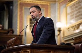 ep el lider de vox santiago abascal interviene durante una sesion plenaria en el congreso de los 20240322132004