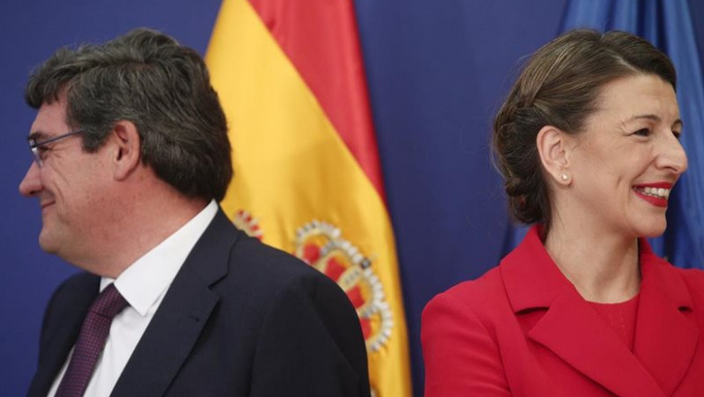Eduardo Parra - Europa Press - Archivo ep el ministro de seguridad social inclusion y migraciones jose luis escriva y la ministra de