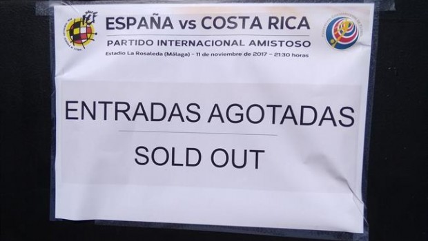 ep entradas agotadasespana-costa ricala rosaledamalaga