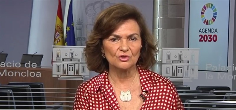 Entrevista en Telecinco a la vicepresidenta del Gobierno en funciones, Carmen Calvo | TELECINCO ep entrevistatelecincola vicepresidentagobiernofunciones carmen calvo