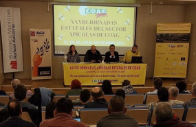 ep imagen de las 28 jornadas estatales del sector apicola que esta celebrando coag en logrono