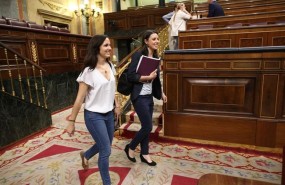 ep ione belarra e irene montero de podemos