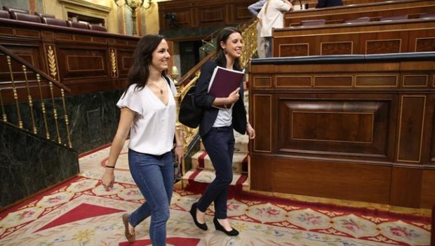 ep ione belarra e irene montero de podemos