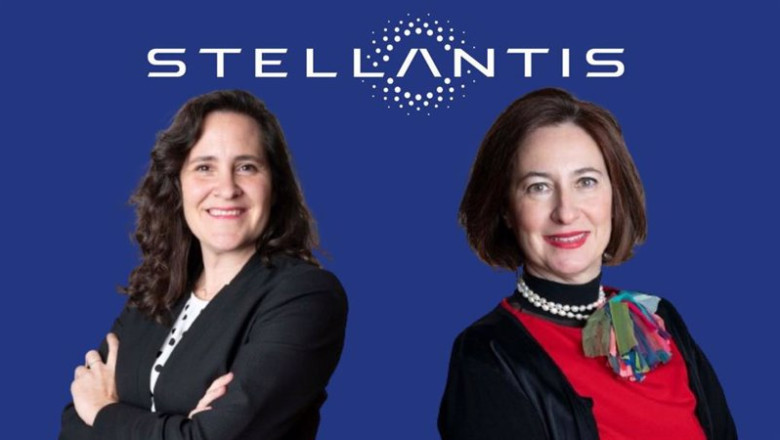 Las incorporaciones a Stellantis Iberia de Paula Masclans, nueva directora de e-Mobility & 2STM para España y Portugal, y a su derecha, Cristina Pérez, nueva directora de Marketing de Citroën en España. | EUROPAPRESS ep las incorporaciones a stellantis iberia de paula masclans nueva directora de e mobility 2stm para
