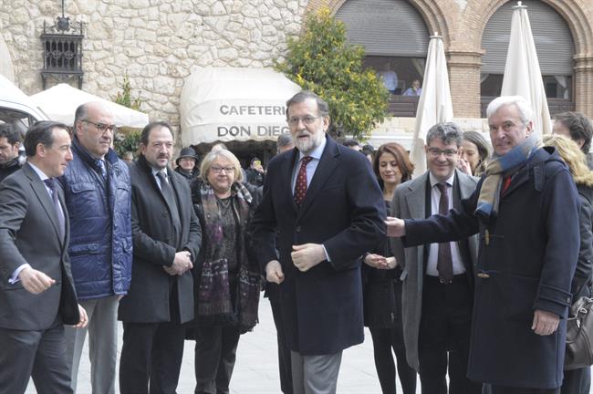 Mariano Rajoy, hoy en la ciudad de Teruel | EUROPA PRESS ep mariano rajoy hoyla ciudadteruel