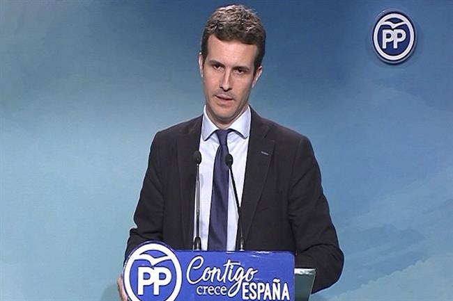 Pablo Casado, en rueda de prensa | PARTIDO POPULAR ep pablo casado en ruedaprensa