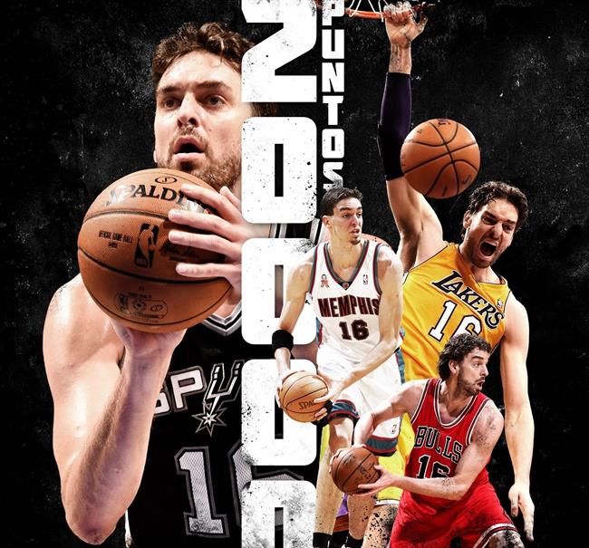 Pau Gasol llega a 20.000 puntos en la NBA | NBA ep pau gasol llega20000 puntosla nba