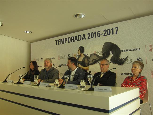 Presentación ópera Lucrezia Borgia en Les Arts | EUROPA PRESS ep presentacion opera lucrezia borgiales arts