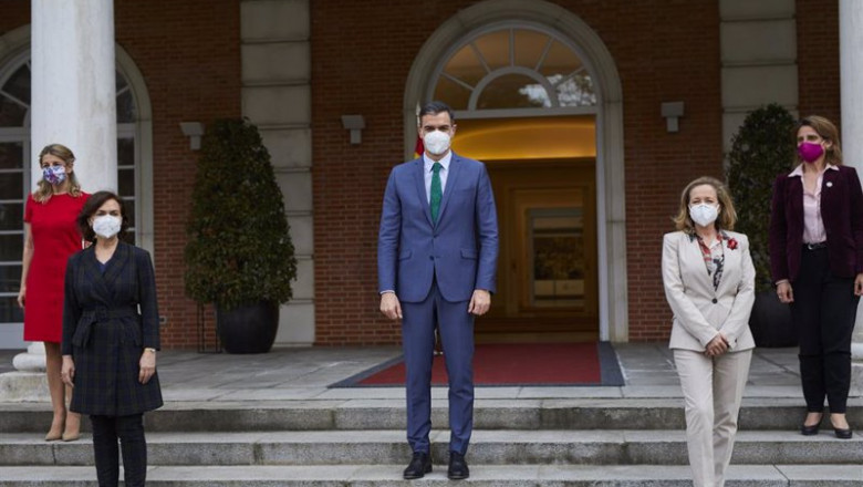 Sánchez anuncia públicamente los cambios en el Gobierno de coalición | EUROPA PRESS/J. Hellín. POOL - Europa Press ep sanchez anuncia publicamente los cambios en el gobierno de coalicion